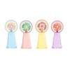 Handheld small table air fan flower-shaped, new collection, Birthday gift