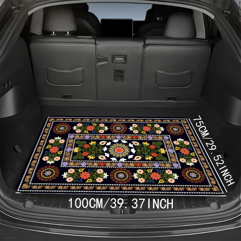 Jit Cross-Border Shipping Service Available for Temu Car-Specific Trunk Mats, Crystal Velvet Trunk Mats, and Car Mats
