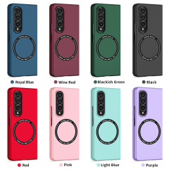 Samsung Galaxy ZFold7 携帯電話ケース Magsafe 磁気 ZFold6 5 つや消し落下防止保護カバーに適しています。