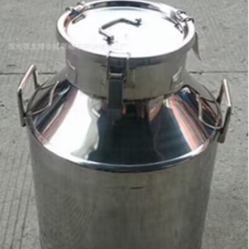 Cubo de almacenamiento de acero inoxidable Cubo vacío Tanque de almacenamiento de aceite 304 Cubo de vino empapado Cubo de transporte de leche de té Cubo de aceite sellado