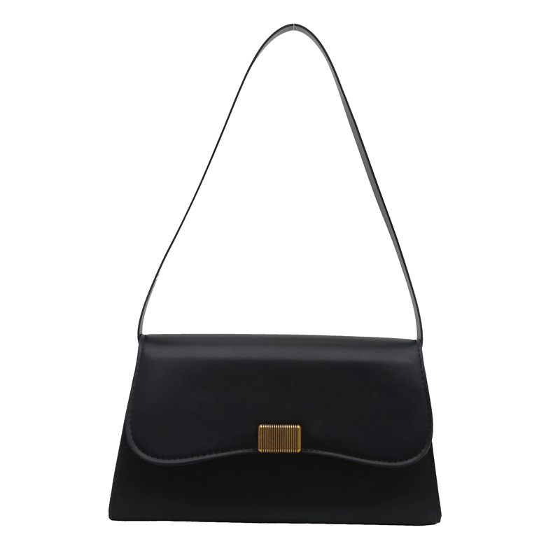 Bolsos pequeños retro para mujer 2025 nuevo estilo moda moda moda moda bolsa de mensajero hombro bolsa de axila simple bolsa cuadrada pequeña marea