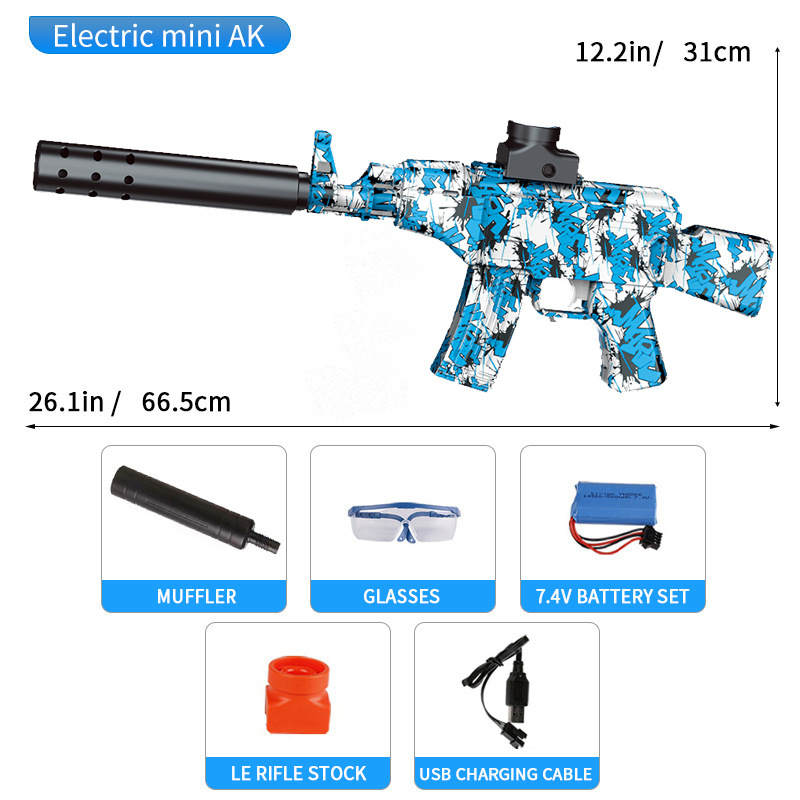 7.4v AK47 [Graffiti Blue] Color Box