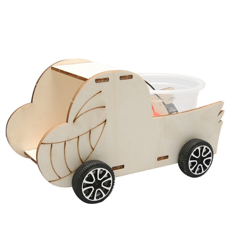 Bricolaje salmuera generación de energía tecnología de ensamblaje de automóviles pequeña producción juguetes para niños ciencia creativa y educación modelo experimento científico