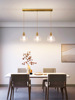 Japanese ceiling lamp for living room, modern and minimalistic glossy lights, bar table lamp