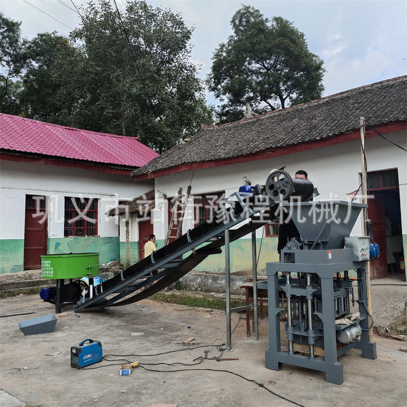 벽돌 생산 라인