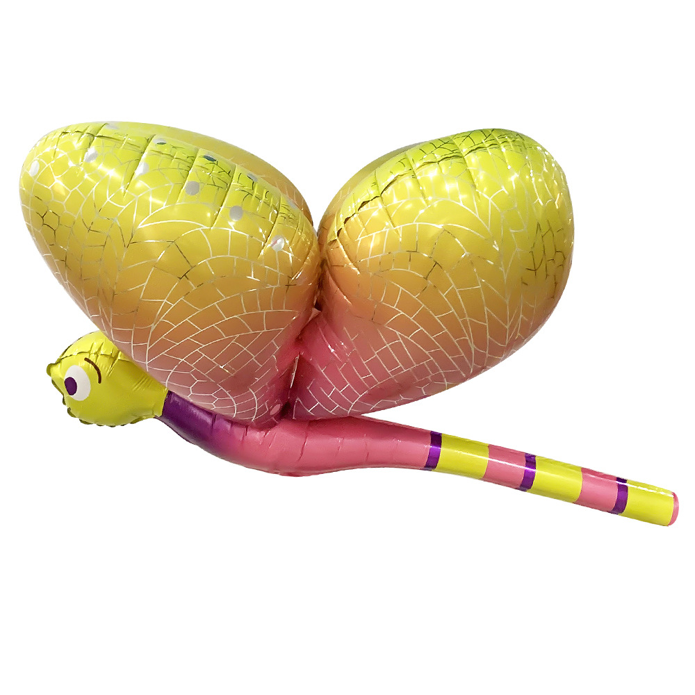 黄粉渐变翅膀 蜻蜓