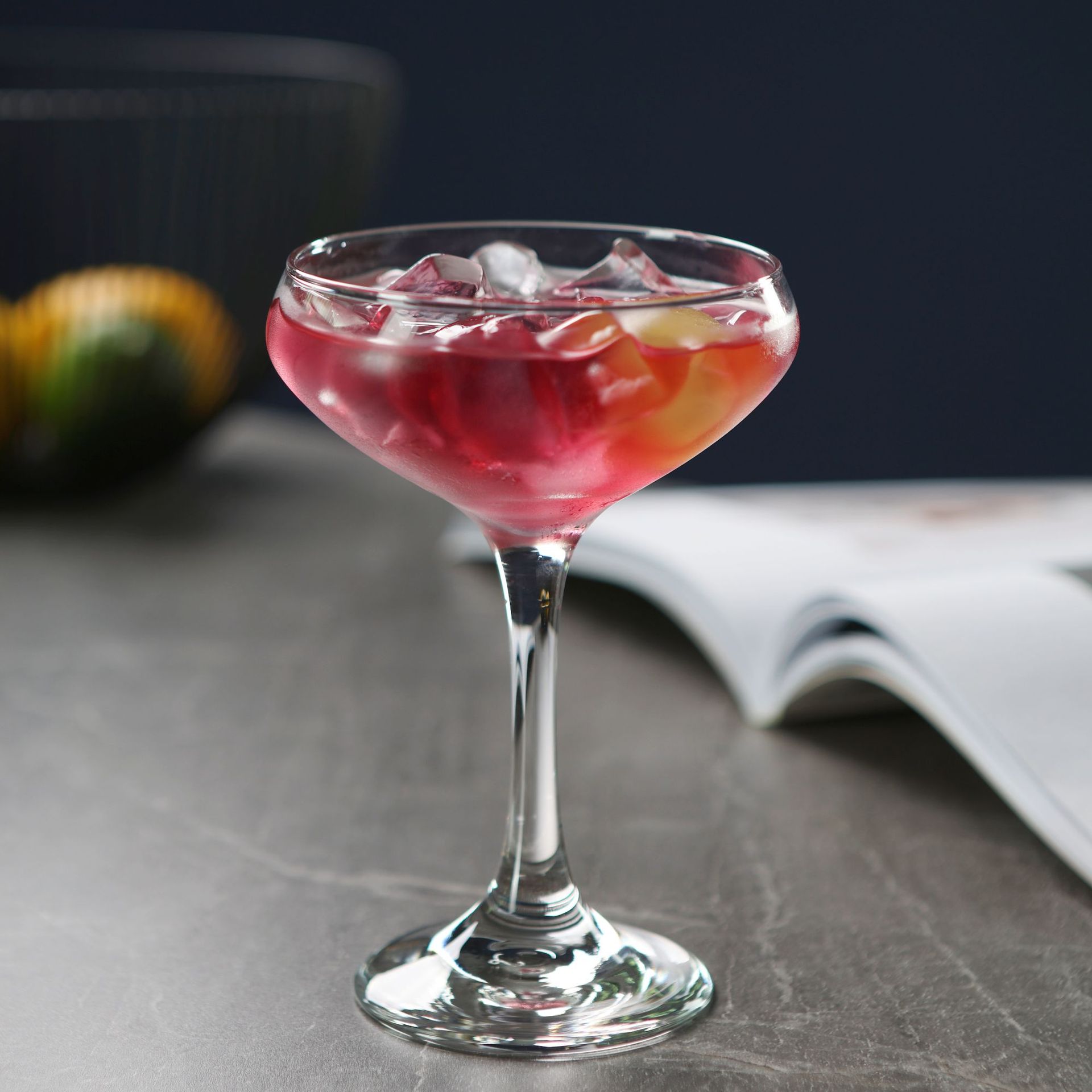 Comercial creativo bar tazas de vinos tazas de champán tazas de cóctel tazas caseras tazas de postre tazas de jugo tazas de helado logotipo impreso