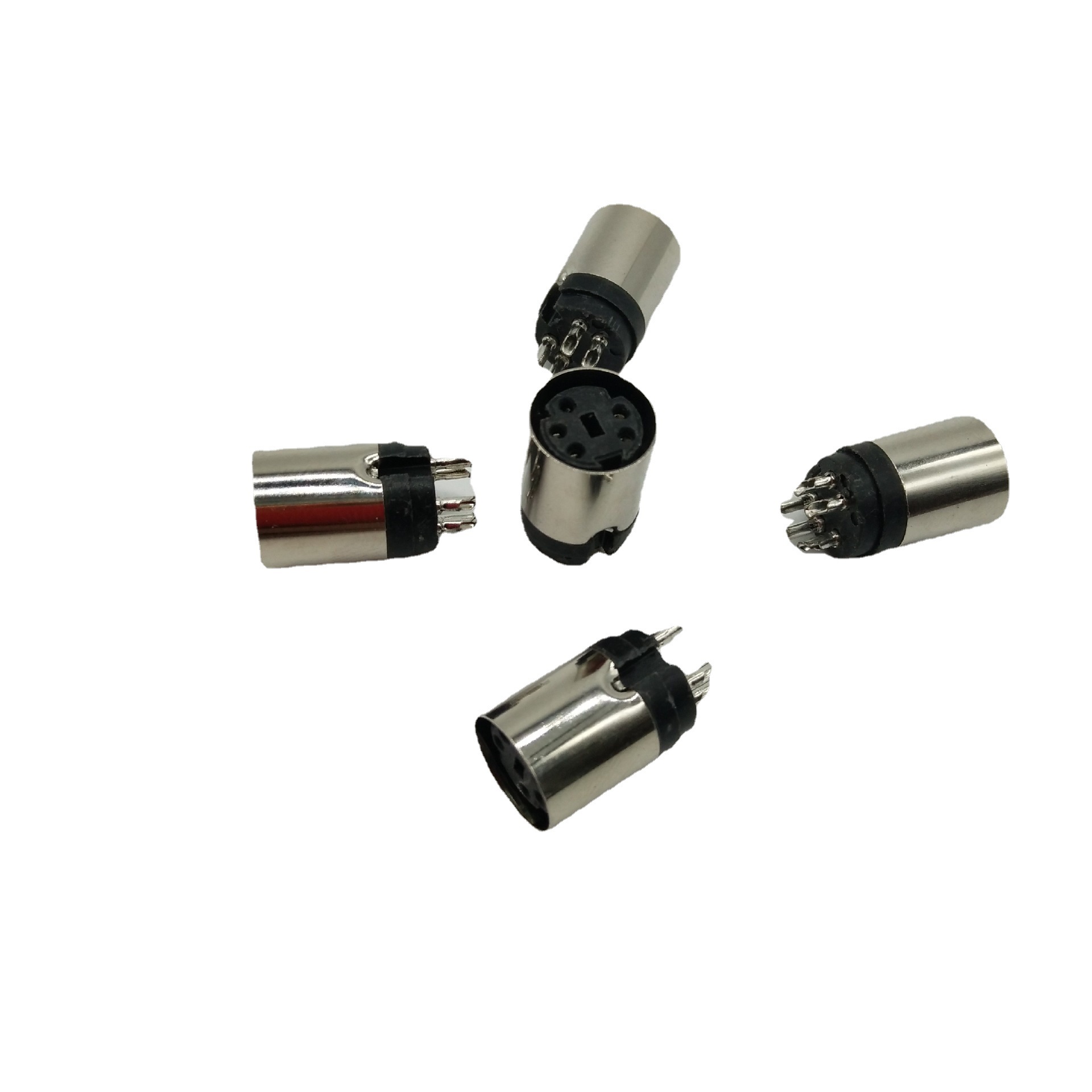 MINI DIN 5PIN 母头 键盘鼠标 PS2 S型端子 迷你5P母头