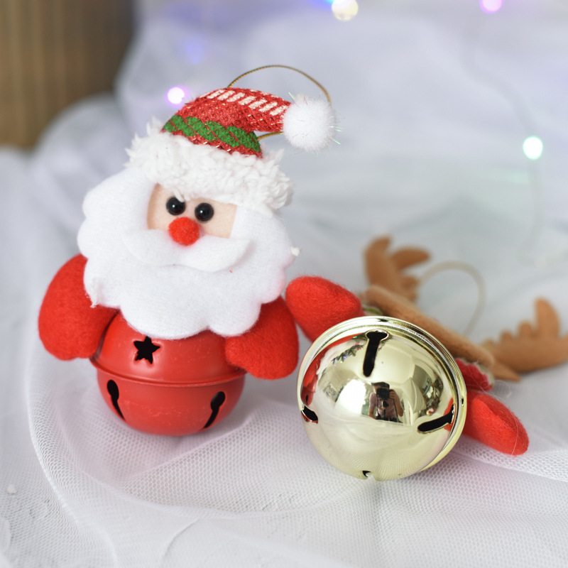 Christmas Cute Cartoon Cloth Metal Party Hanging Ornaments display picture 3