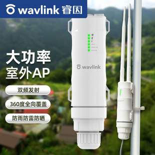Ruiyin Ac600 Outdoor Router Outdoor Repeater Wifi High Power Wireless Ap 2.4G5G Dual Band