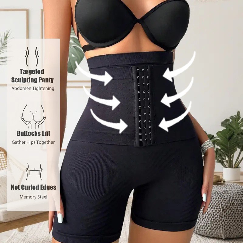 Pantalones que moldean el abdomen de cintura alta sin costuras transfronterizos