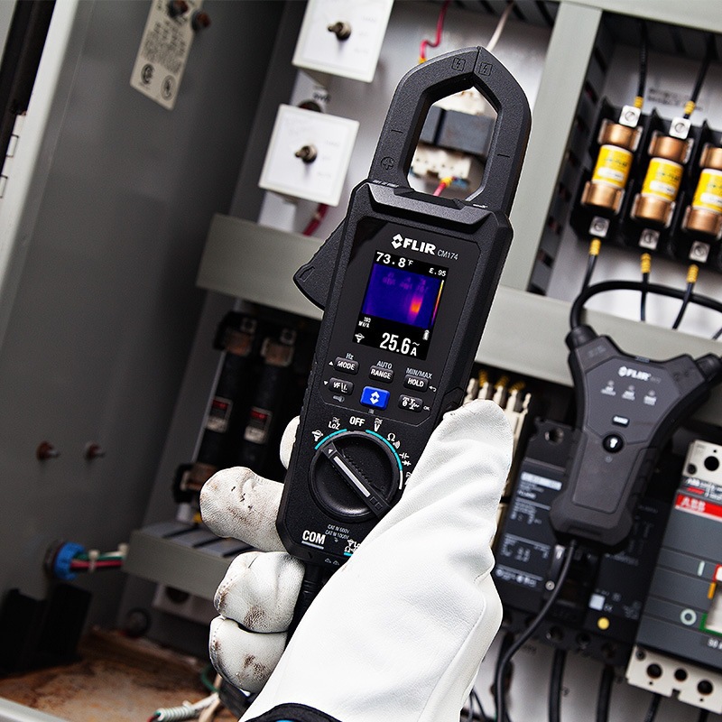 美国菲力尔 FLIR CM174/CM275 红外成像数字钳形表dm285