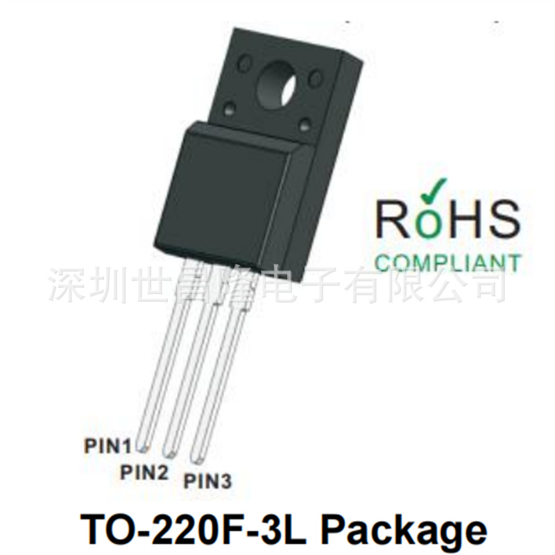 LX10N50T2  芯联MOS管  N型  500V  10A   440mΩ   TO-220F-3L