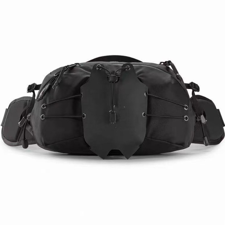 Q5 Waist Pack Sports Functional Waist Bag Nylon Sports Leisure Travel Outdoor Large Capacity Waterproof Fitness