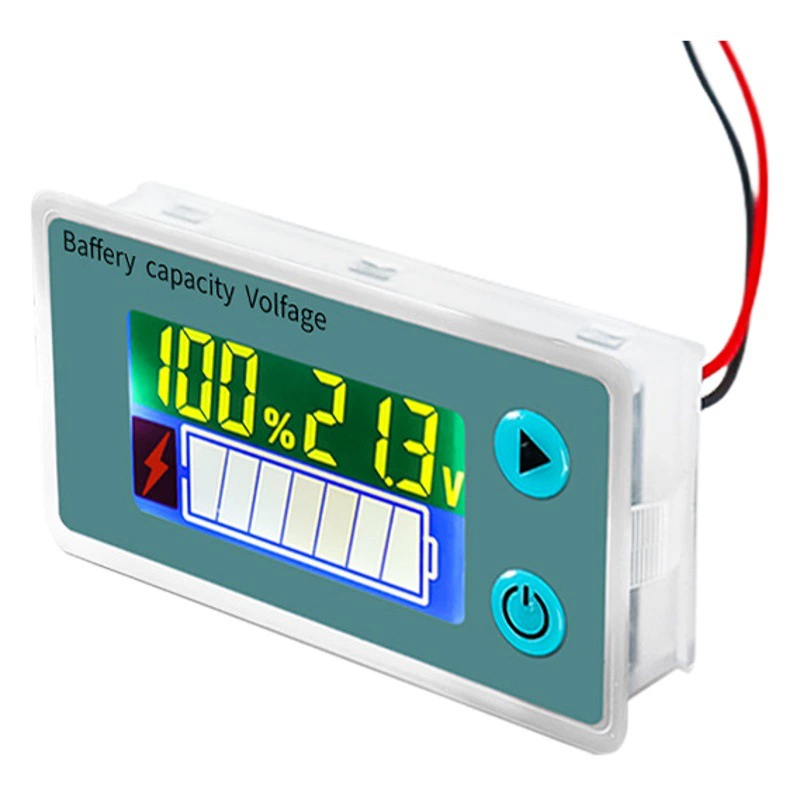 Заводской ЖК-дисплей Напряжение питания двухпроводной 10-100 В Цифровой вольтметр цифровой дисплей измеритель заряда батареи дисплей