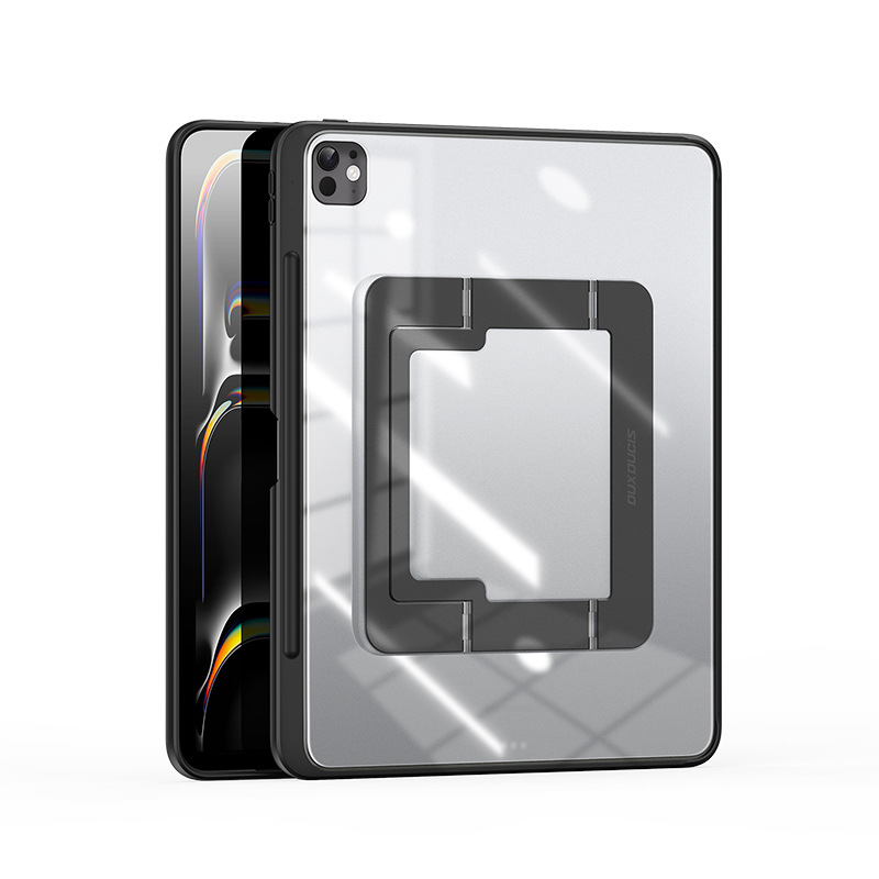 Aplicable iPad11 transparente esmerilado placa protectora Pro13 soporte de aleación de aluminio elevación de la caja trasera fábrica al por mayor