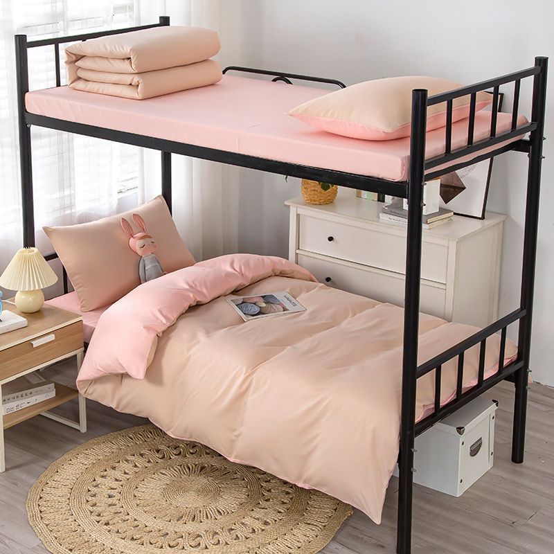 Edredón de color sólido un conjunto de edredón de invierno Core Four Seasons dormitorio de estudiantes universal edredón de algodón de primavera y otoño conjunto de cuatro o seis piezas