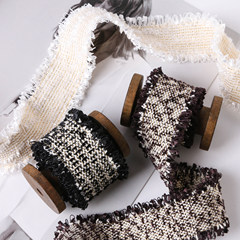 New Xiaoxiangfeng Ribbon Fashion Lace DIY Handmade Pearl Lace Clothes Collar Decorative Accessories