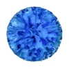 Ring Encrypted Transparent Blue Mixed Metal Blue