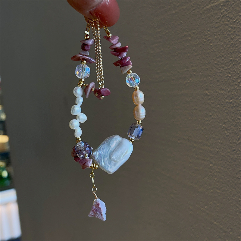 Einfacher Stil Klassischer Stil Runden Süßwasserperle Perlen Armbänder display picture 1