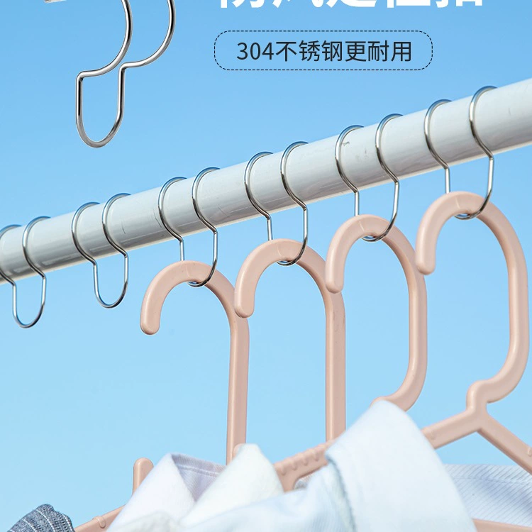Ветрозащитная пряжка для сушки одежды из нержавеющей стали 304, вешалка для одежды с фиксированной пряжкой, стержень для сушки одежды, противоскользящая ветрозащитная пряжка для сушки одежды на открытом воздухе
