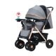 Folding baby stroller can be used for human lying and light four-wheel shock absorption walking baby artifact baby cart for going out