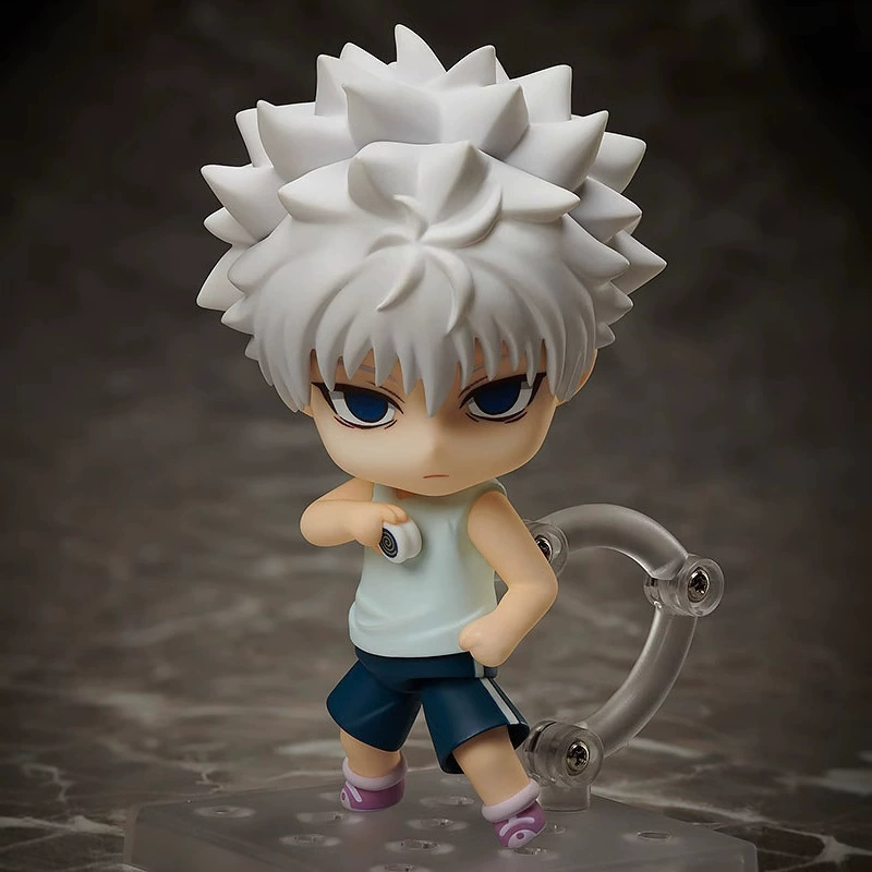 Версия Q Clay Man Полная охотничья банда Killua Kurapika Лице-меняющийся мобильная фигурка аниме