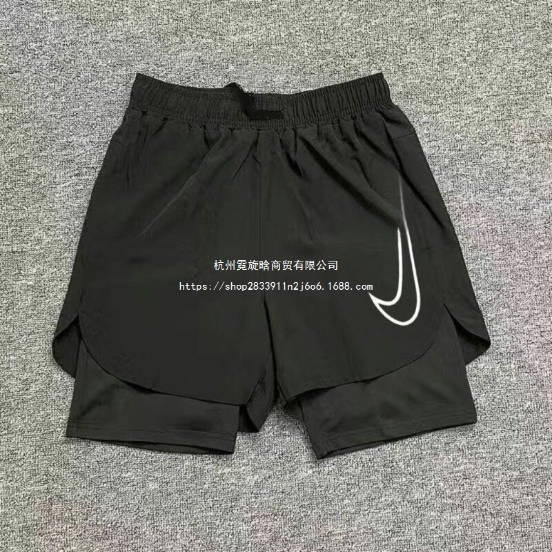 Summer Running, Swimming, Track and Field Shorts, Quick-Drying Sports Training Shorts, Three-Point Anti-Exposure Trendy Double-Layer Two-Piece Fitness Shorts for Men Summer Running, Swimming, Track and Field Shorts, Quick-Drying Sports Training Shorts, Three-Point Anti-Exposure Trendy Double-Layer Two-Piece Fitness Shorts for Men