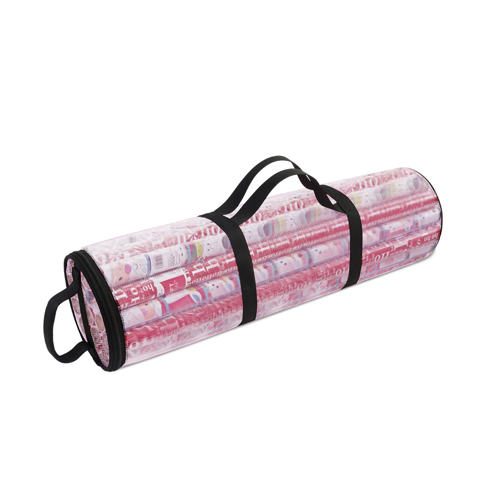 De alta calidad del fabricante de papel de embalaje de Navidad bolsa de almacenamiento transparente bolsa de almacenamiento con 20 rollos