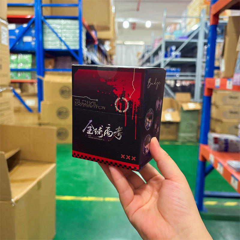 正規認定国谷バッジブラインドドローアニメ国谷二次元周辺機器トレンディバーホットドアIPコレクション卸売