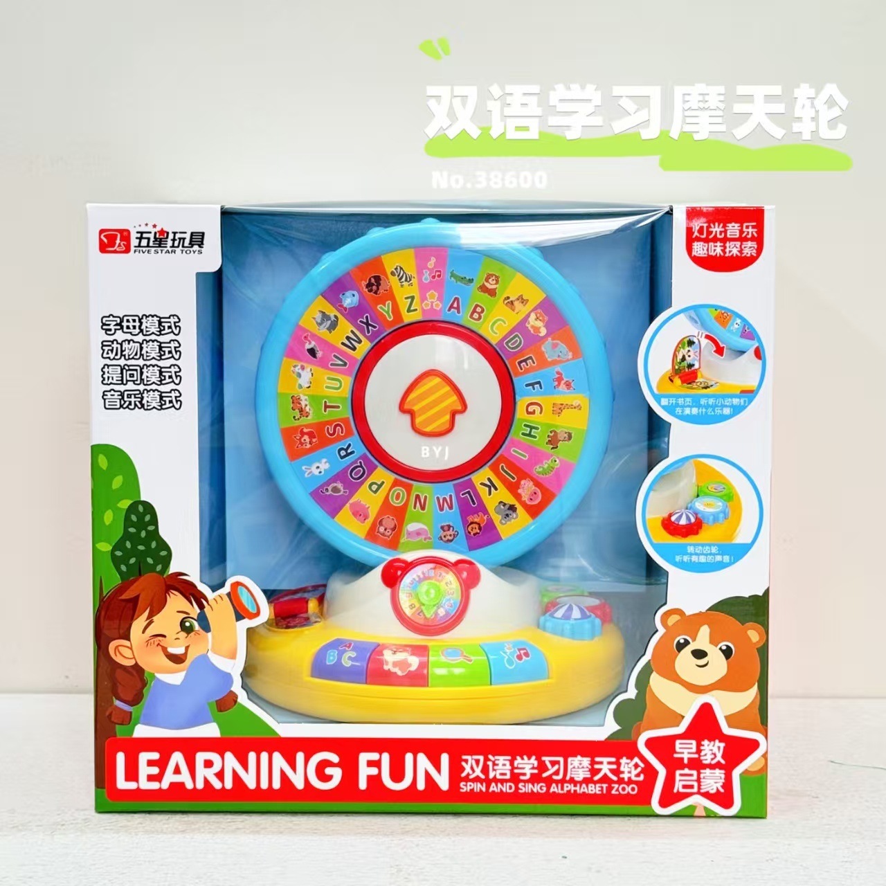 Teaching cognitive Ferris wheel