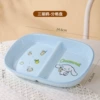 Big-eared dog two-grid plate