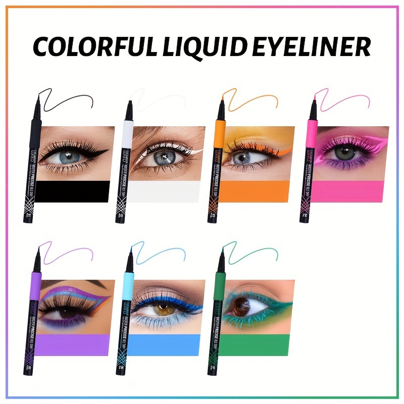 USHAS Europa y los Estados Unidos transfronterizos spot eyeliner pen negro duradero impermeable eyeliner TP352F - 1