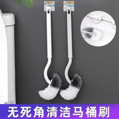 和風トイレブラシ浴室家庭用トイレブラシトイレブラシロングハンドル壁掛けパンチフリークリーニングブラシ