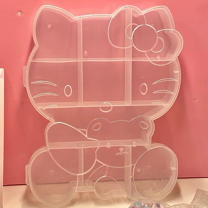 Настольная коробка-органайзер Hello Kitty с крышкой
