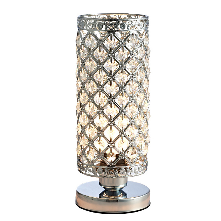 Transfronterizo exclusivo moderno minimalista lámpara de mesa de cristal comedor sala de estar dormitorio lámpara de noche Arte Creativo Decoración Luz de la noche