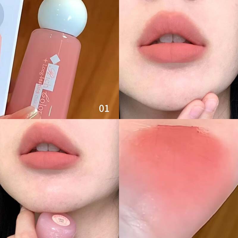 HERORANGE ベルベットマットリップグロス ベルベットマット仕上げ 長持ち 自然な発色 簡単塗布 口紅 リップマッド|undefined