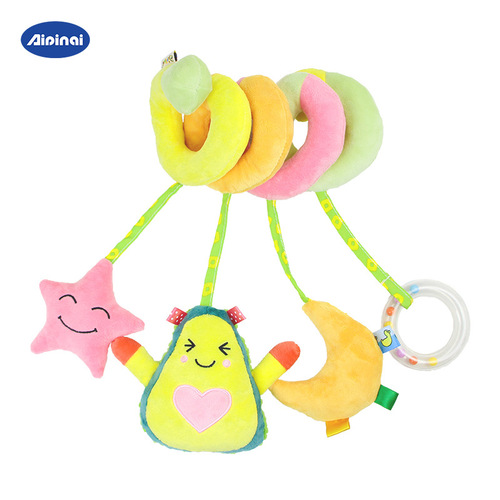 婴儿玩具水果系列宝宝风铃床绕 宝宝手推车床绕挂件批发