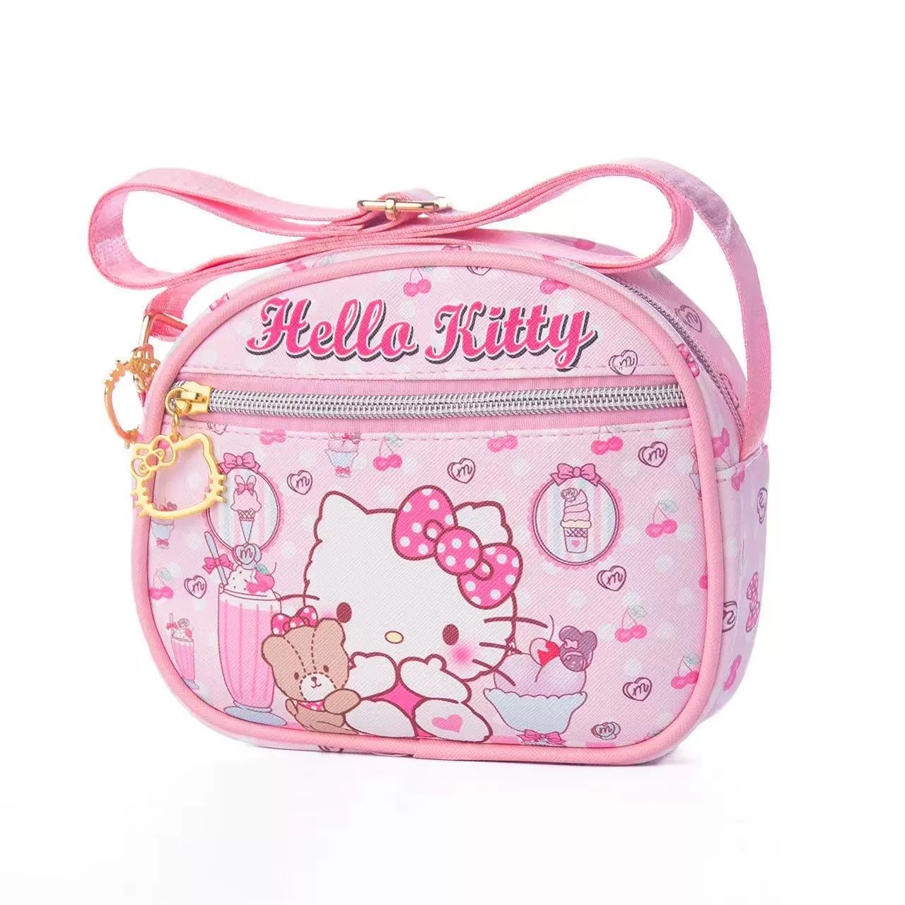 Cute cartoon small organizer bag, one-shoulder bag