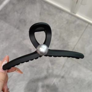 2025 estilo coreano nuevo clip de tiburón grande temperamento elegante pinza para el cabello de alta calidad para mujer