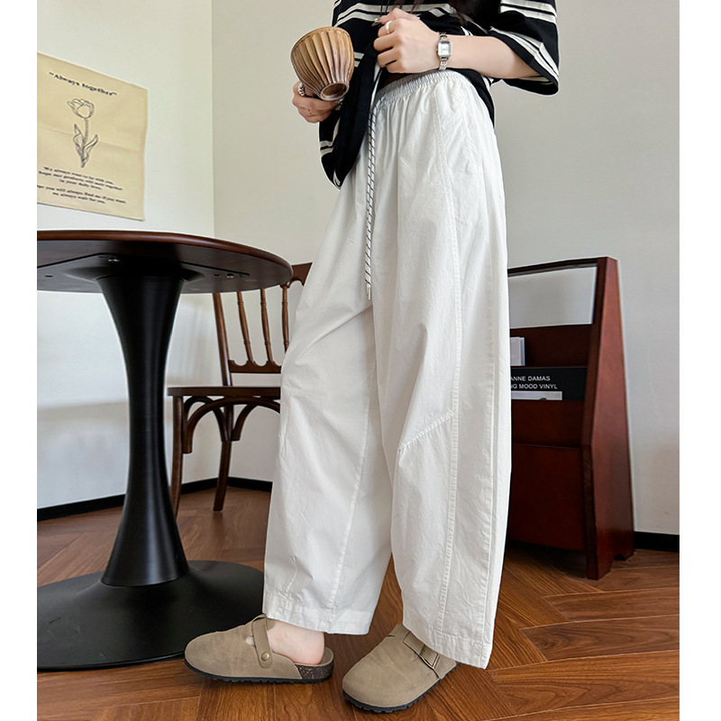high quality Drawstring Balloon Pants Women's Summer New Japanese Style Slimming Cropped Wide Leg Pants Small Casual Granny Pants high quality Drawstring Balloon Pants Women's Summer New Japanese Style Slimming Cropped Wide Leg Pants Small Casual Granny Pants