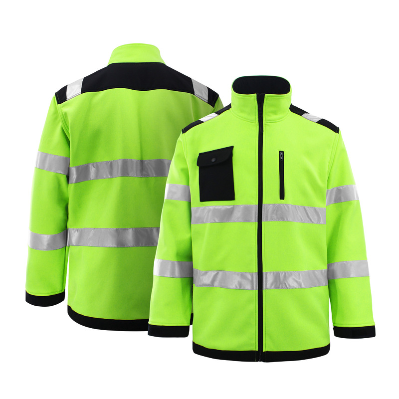 Foreign trade new cross-border male autumn and winter outdoor waterproof windproof reflective strip jacket overalls soft shell Foreign trade new cross-border male autumn and winter outdoor waterproof windproof reflective strip jacket overalls soft shell