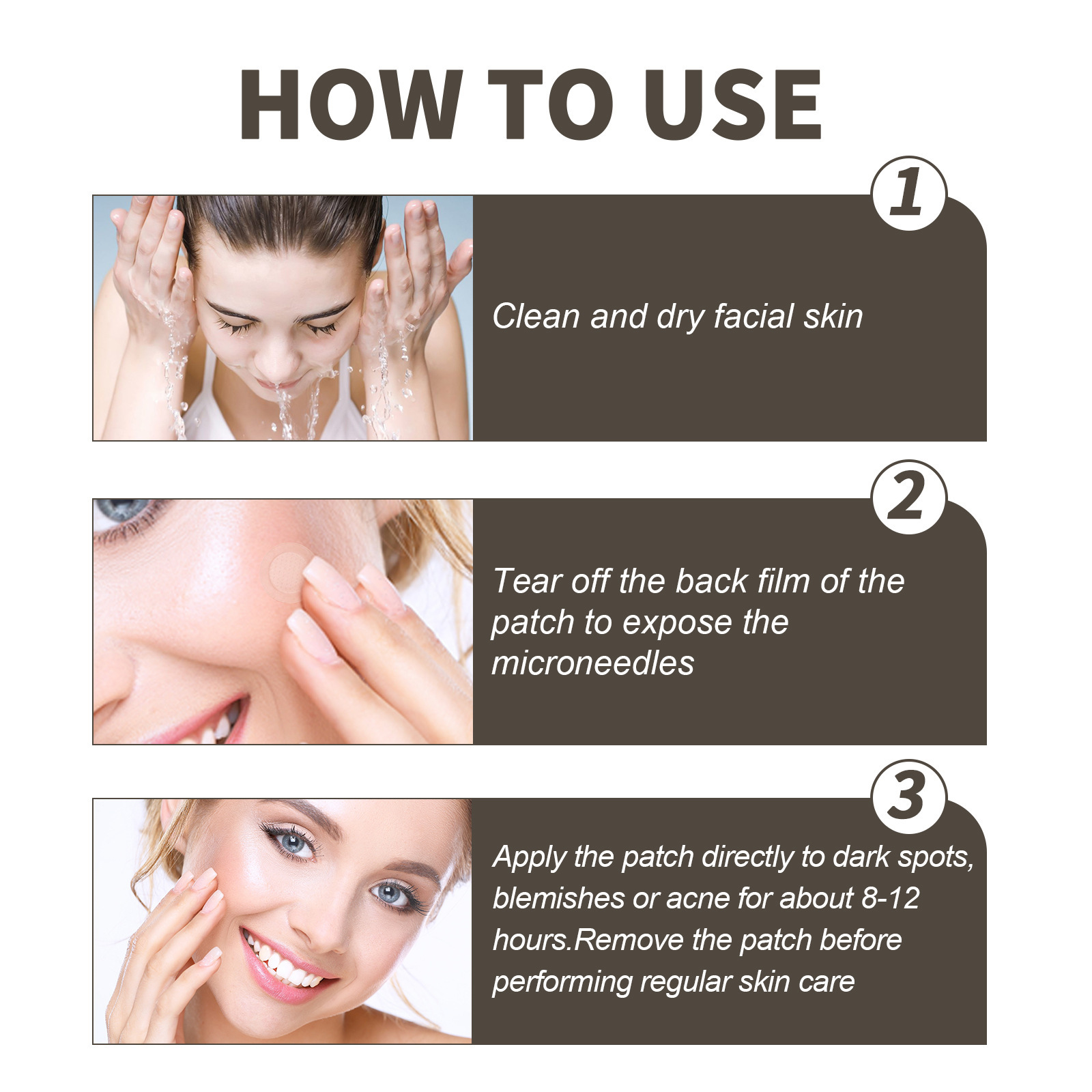 Plasture anti-iritații West&Month pentru a atenua roșeața, petele acneice, defectele gurii închise, acoperirea petelor, plasturi reparatori_voghion.com