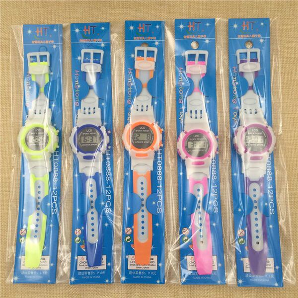 Children's cartoon electronic watch for boys and girls