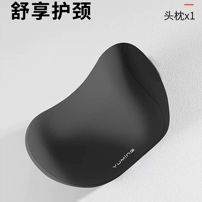 All Seasons, Comfortable Waist and Neck Waist support - neck-pillow-black