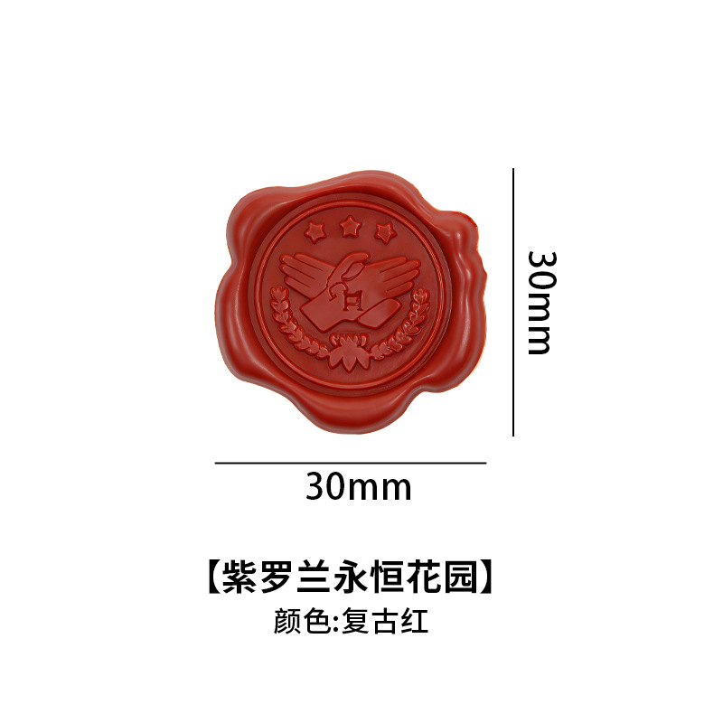 sello de cera en relieve sobre carta de amor tarjeta postal sello pegatinas de regalo sello de cera sello de cera sello de cera impresión de pintura de fuego