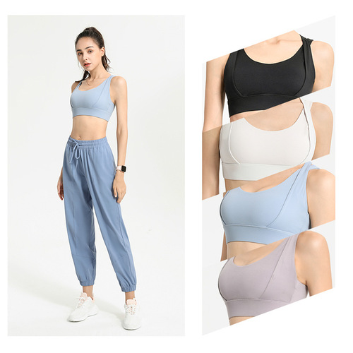 Ningbo running sports bra women's summer shock-proof yoga high-intensity beautiful back quick-drying vest bra fitness yoga wear