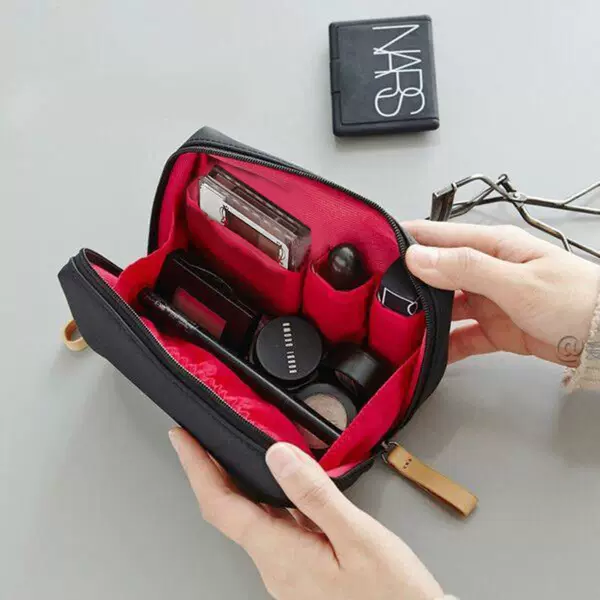 New Mini Storage Bag for Women, Portable Travel Waterproof Multifunctional Cosmetics Storage Bag, Lipstick Makeup Bag