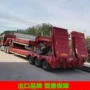 液压工程展示爬梯半挂车