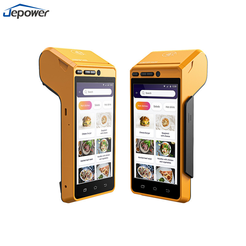 手持式消费机食堂扫码收费终端机打印智能移动会员卡刷卡器收银机